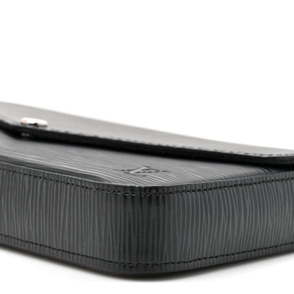 Louis Vuitton Epi Pochette Felicie Black 9 of 10