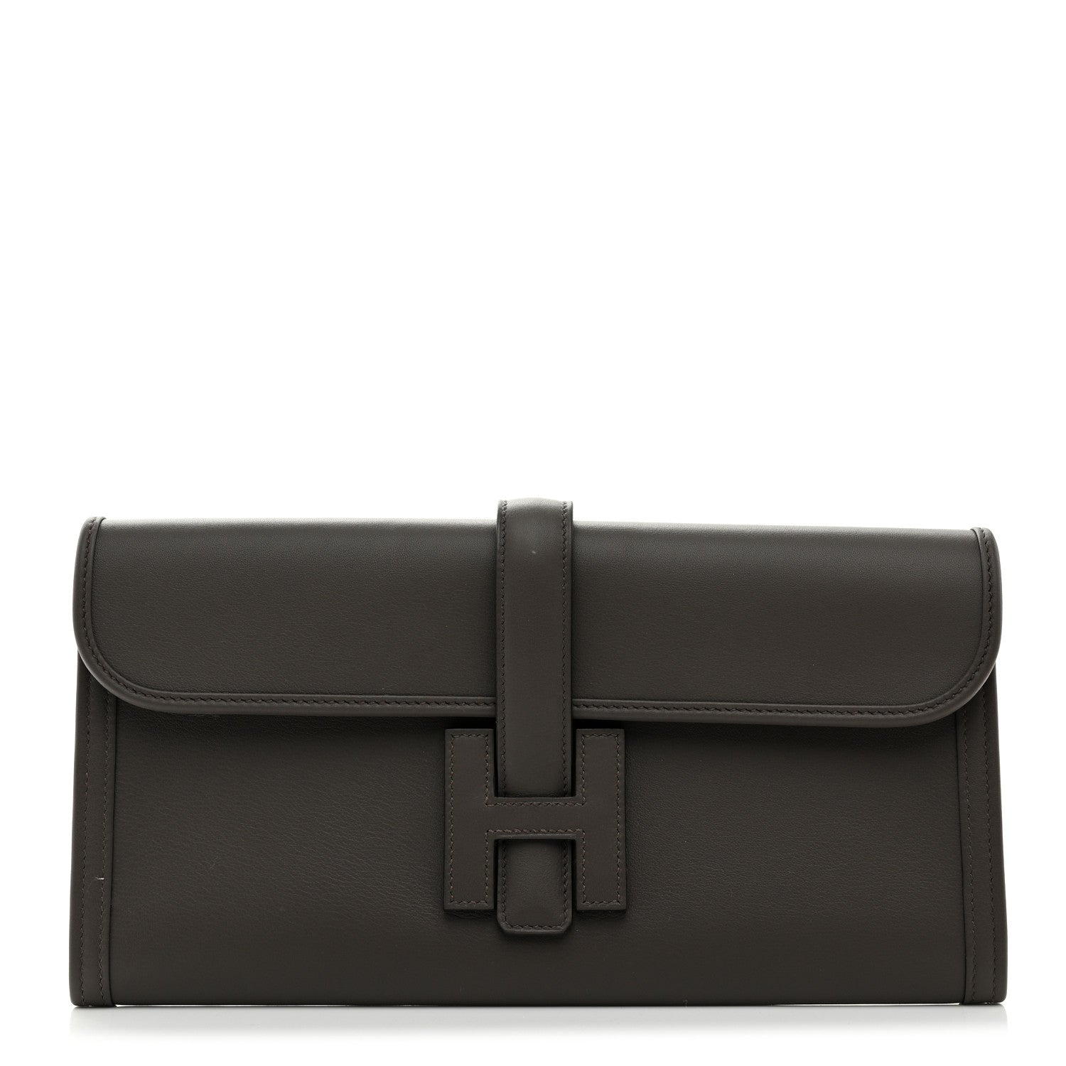 Hermes Swift Jige Elan 29 Clutch Etain 1 of 7