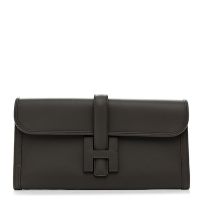 Hermes Swift Jige Elan 29 Clutch Etain 1 of 7