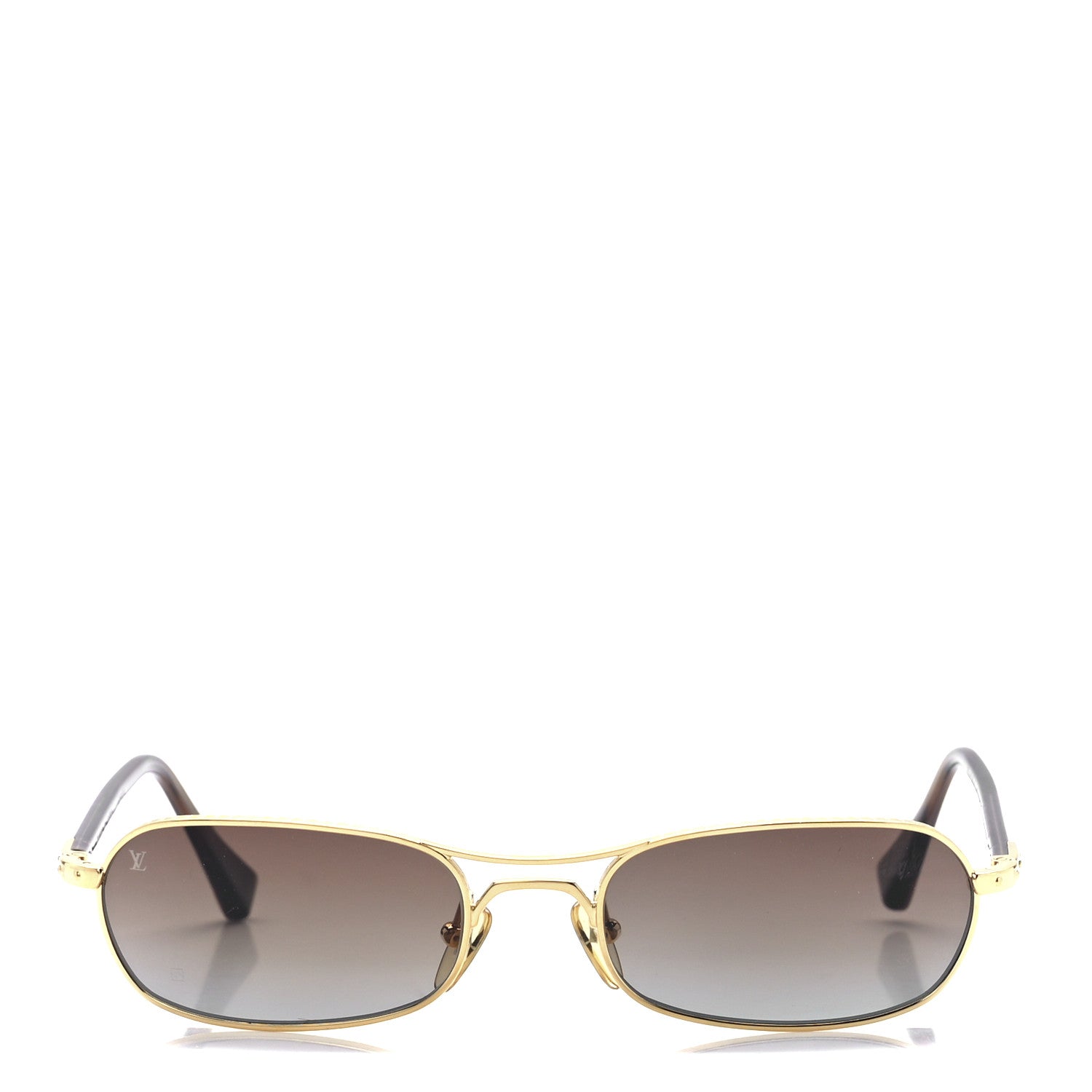 Louis Vuitton Metal Conspiration PM Sunglasses Z0038U Gold 2 of 8