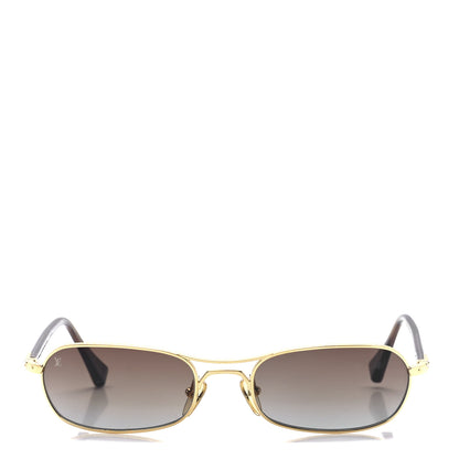 Louis Vuitton Metal Conspiration PM Sunglasses Z0038U Gold 2 of 8