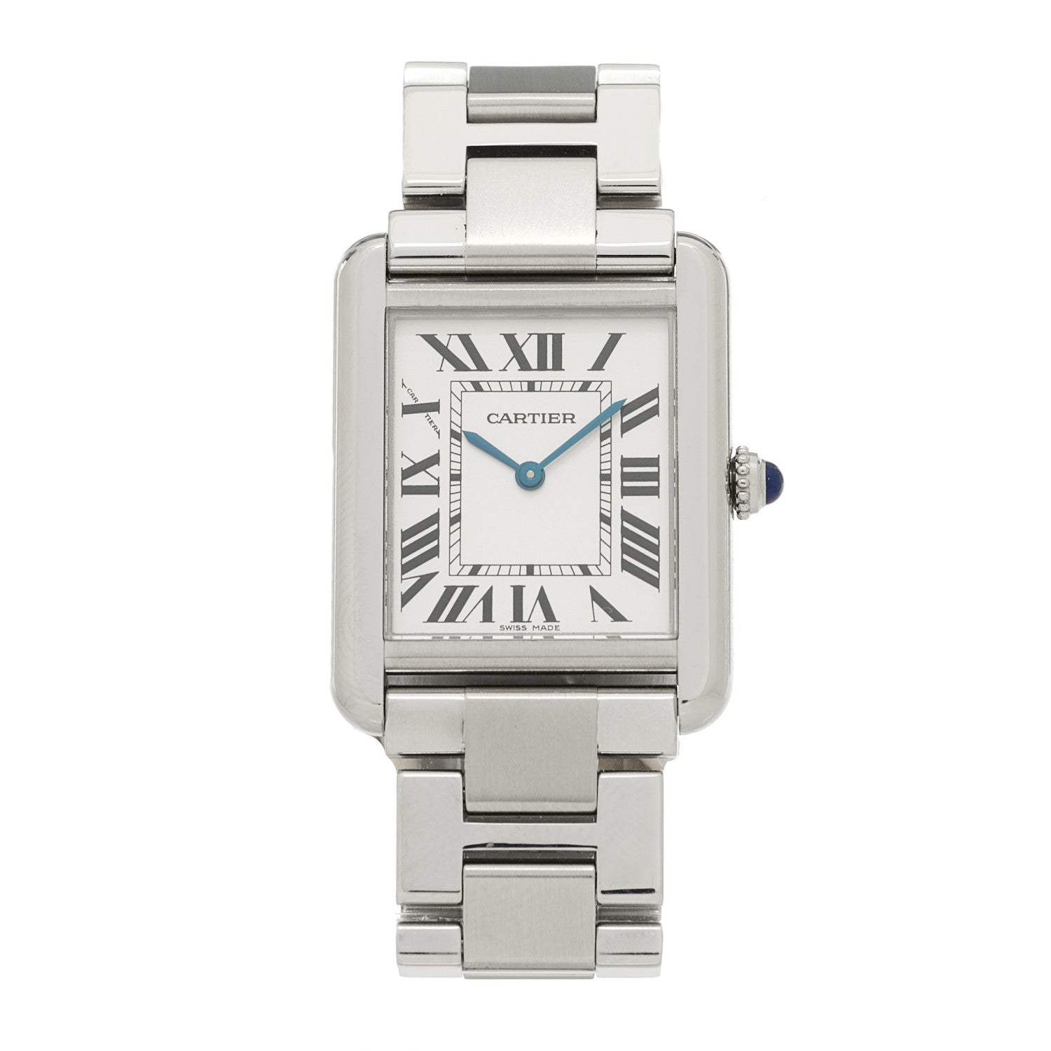 Cartier Stainless Steel 24mm Tank Solo Quartz Watch 1 of 4