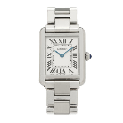 Cartier Stainless Steel 24mm Tank Solo Quartz Watch 1 of 4