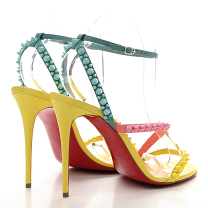 Christian Louboutin Nappa Spikes Mafaldina 100 Sandals 41 Version Multi 4 of 7