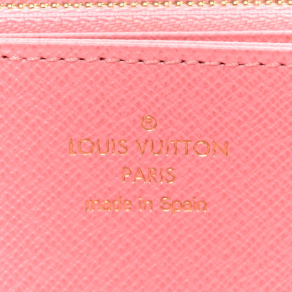 Louis Vuitton Monogram 2020 Christmas Animation Swing Ride Zippy Wallet Pink Poppy 9 of 13