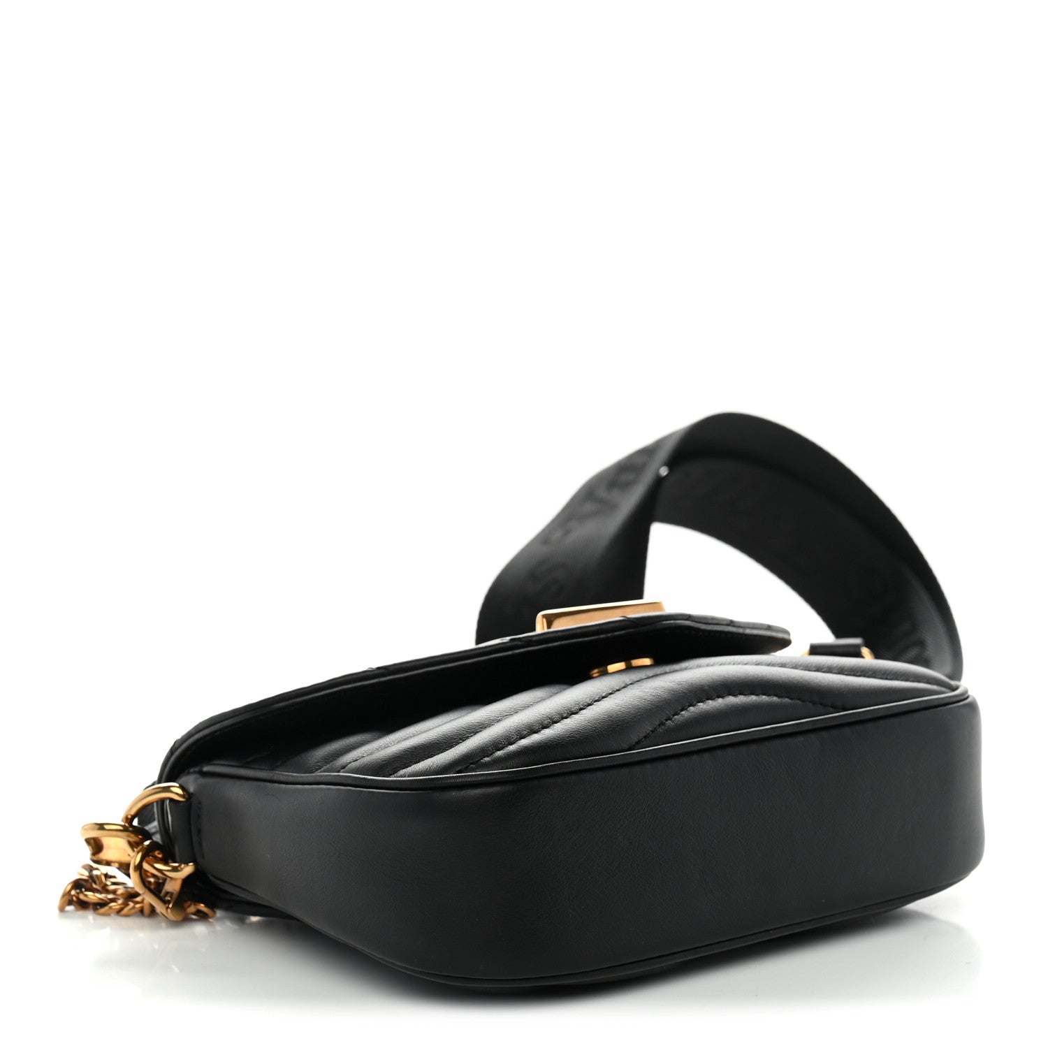 Louis Vuitton Calfskin New Wave Multi Pochette Black 4 of 9
