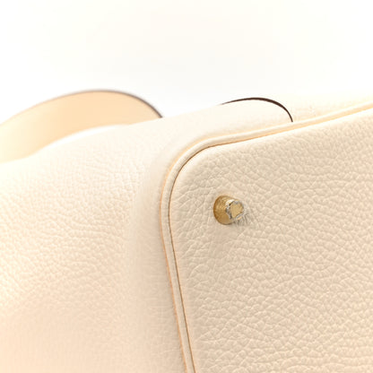Hermes Taurillon Clemence Picotin Lock 22 MM Nata 9 of 12