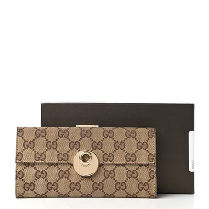 Gucci Monogram Eclipse Continental Wallet Off White 14 of 14