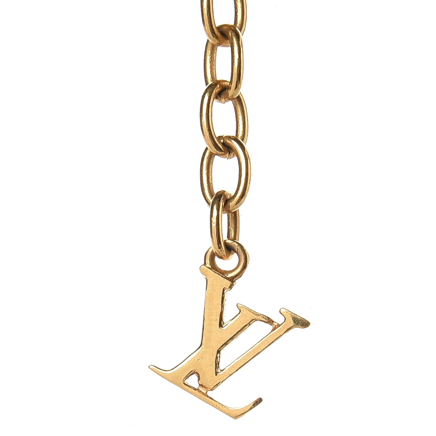 Louis Vuitton Swarovski Gamble Short Necklace Gold 6 of 6