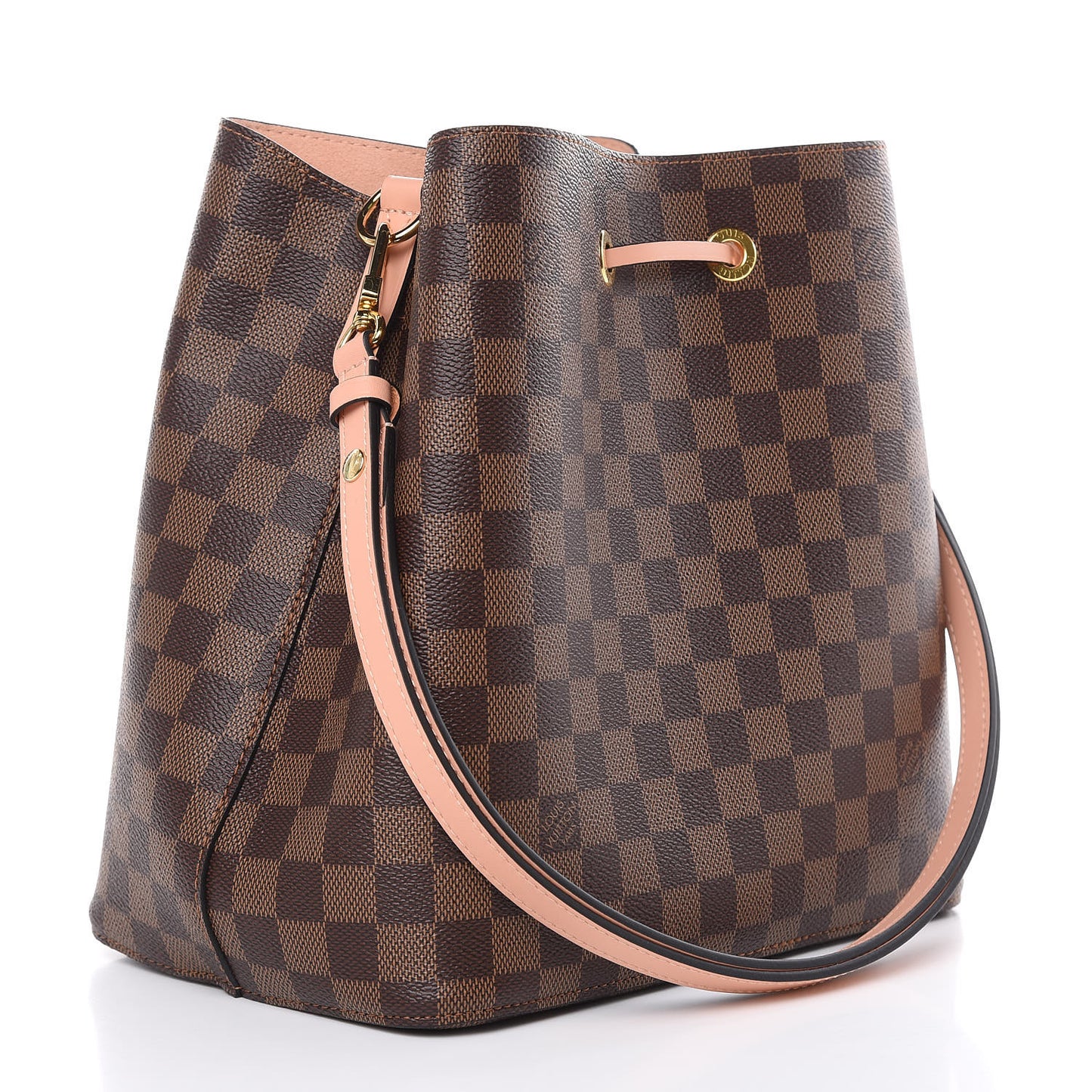 Damier Ebene Neonoe MM Venus Pink