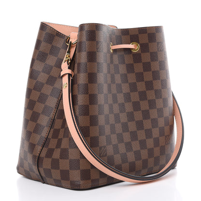 Louis Vuitton Damier Ebene Neonoe MM Venus Pink 3 of 9