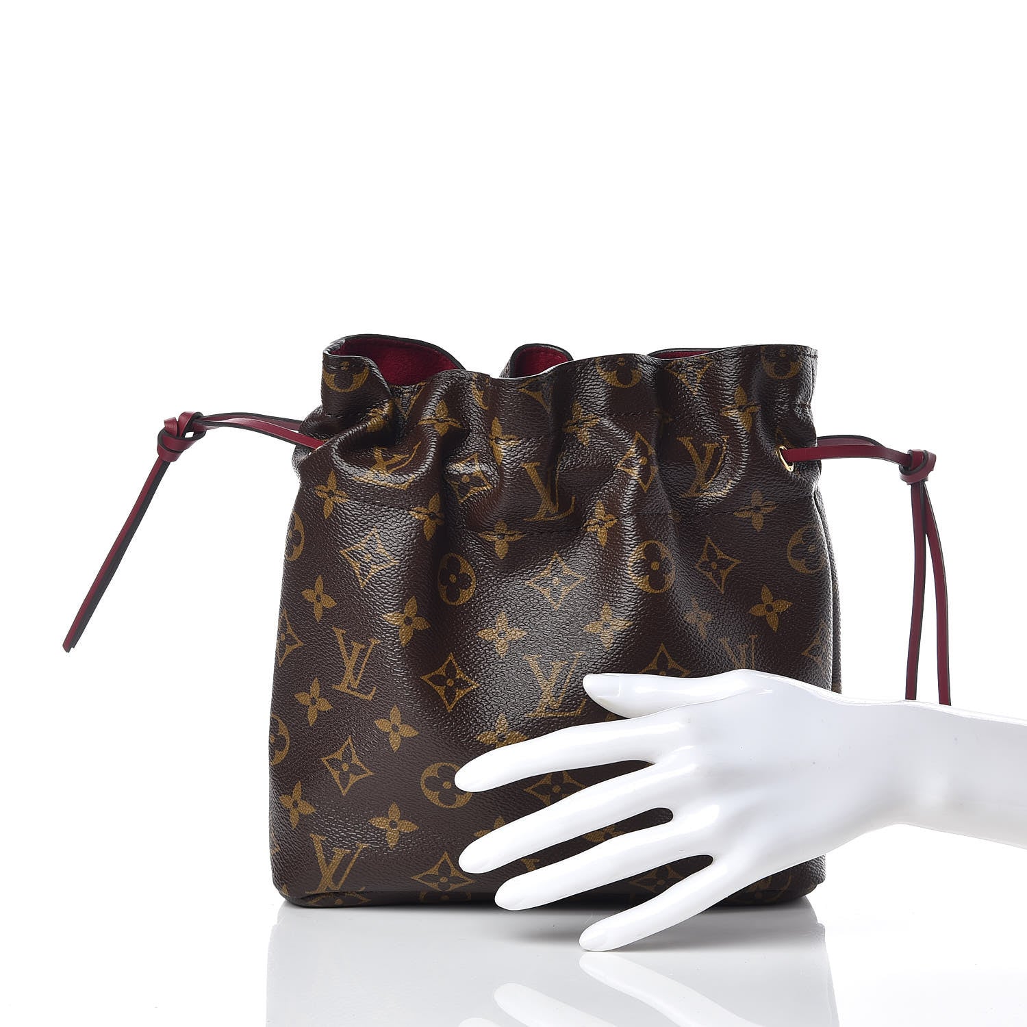 Louis Vuitton Monogram Pouch Noe Fuchsia 2 of 9
