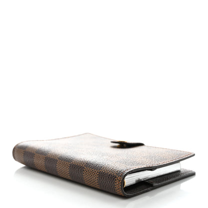 Louis Vuitton Damier Ebene Small Ring Agenda Cover 4 of 8