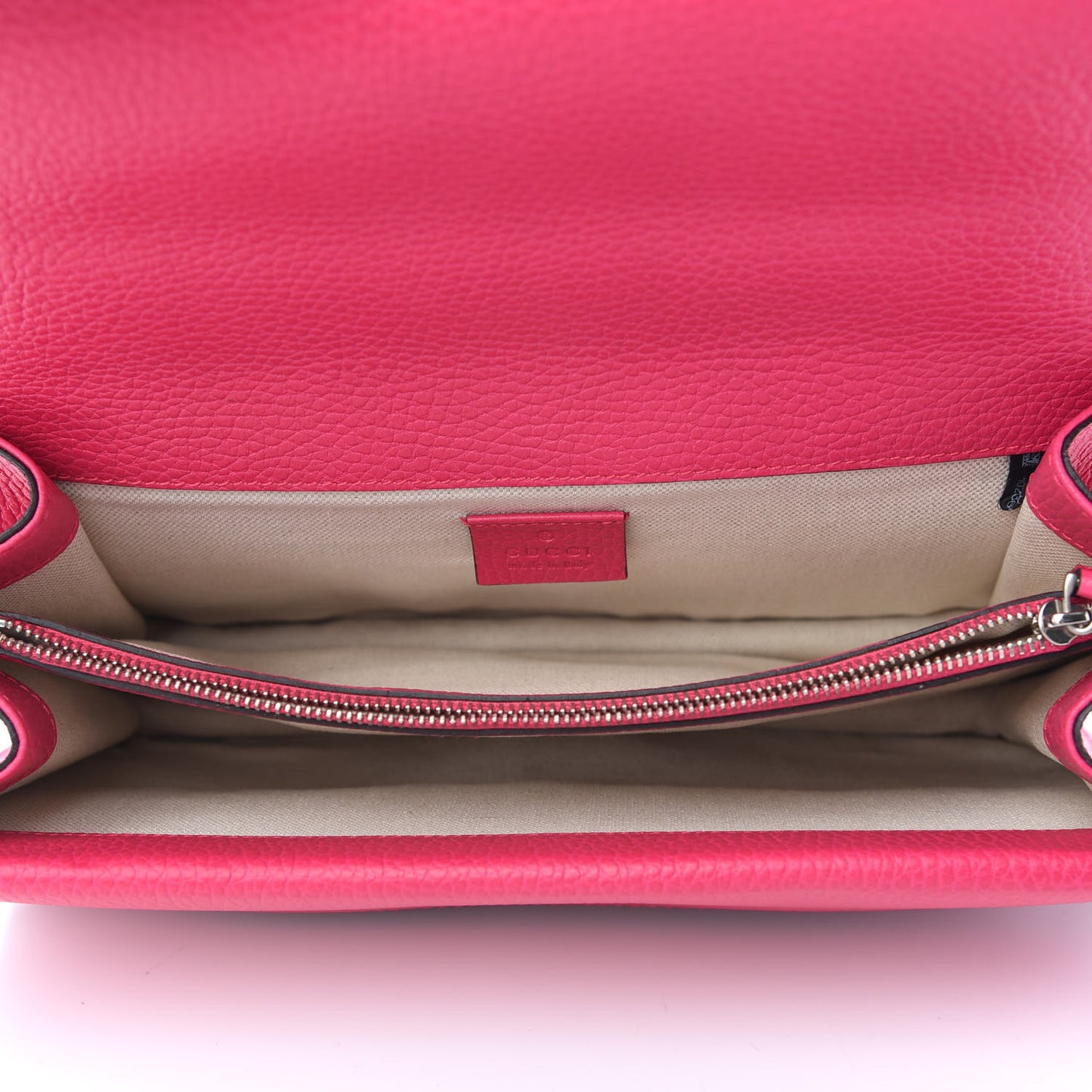 Dollar Calfskin Small Dionysus Shoulder Bag Box Pink