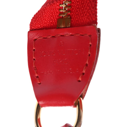 Louis Vuitton Epi Pochette Accessories 24 Castillan Red 6 of 12