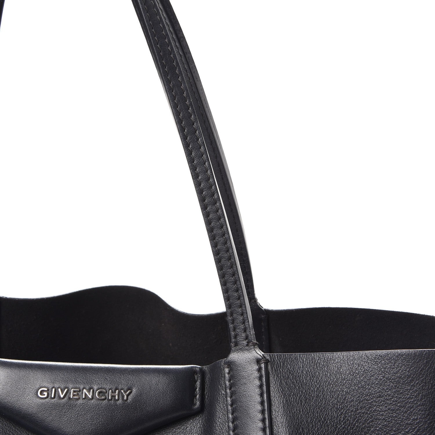 Givenchy Calfskin Metal Cross Small Antigona Tote Black 13 of 13