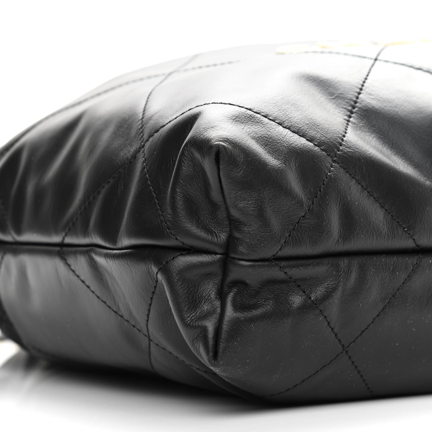 Chanel Calfskin Quilted Small Chanel 22 Black 10 of 11