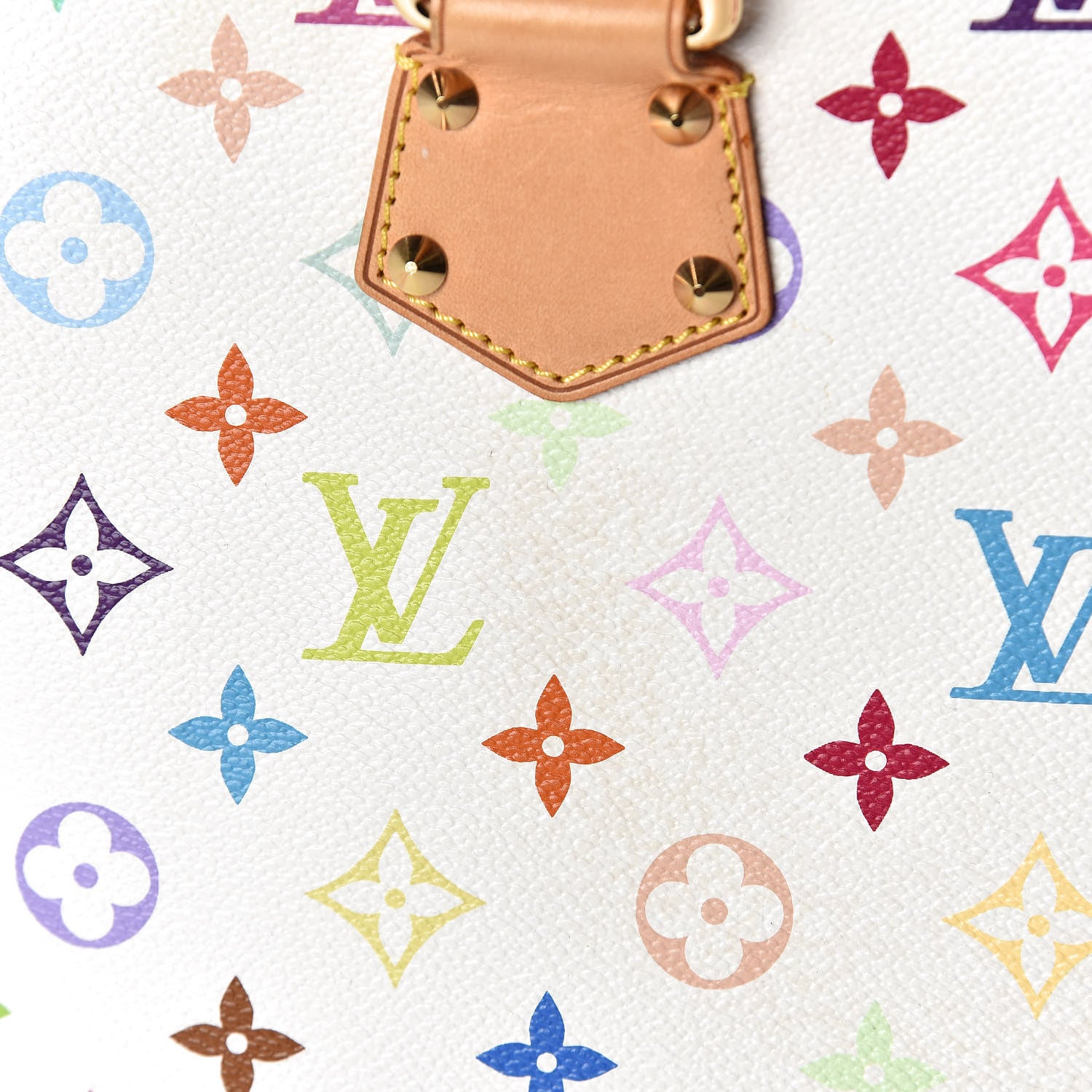 Louis Vuitton Monogram Multicolor Alma White 11 of 21