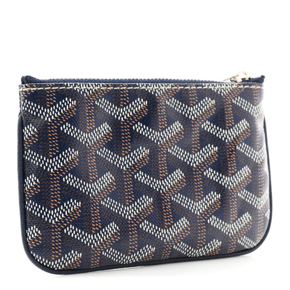 Goyard Goyardine Nano Senat Key Pouch Navy 3 of 8