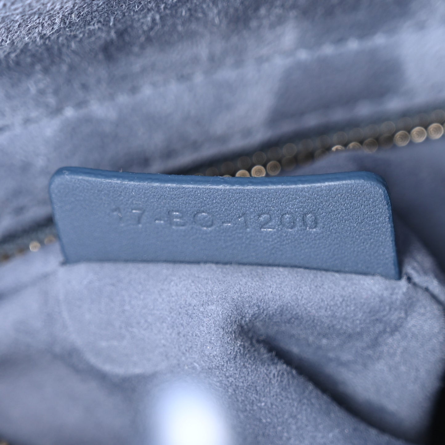 Ultra Matte Calfskin Cannage Large Lady Dior Denim Blue