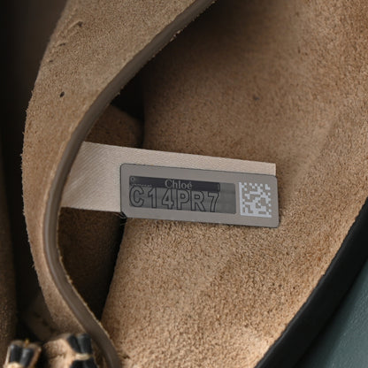 Chloe Suede Calfskin Mini Faye Bracelet Bag Cloudy Blue 7 of 10