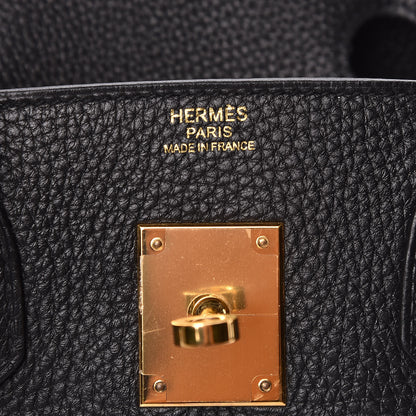 Hermes Togo Birkin 30 Black 6 of 9