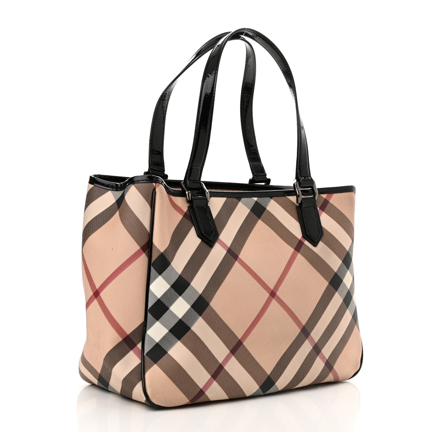 Burberry Supernova Check Tote Black 2 of 8