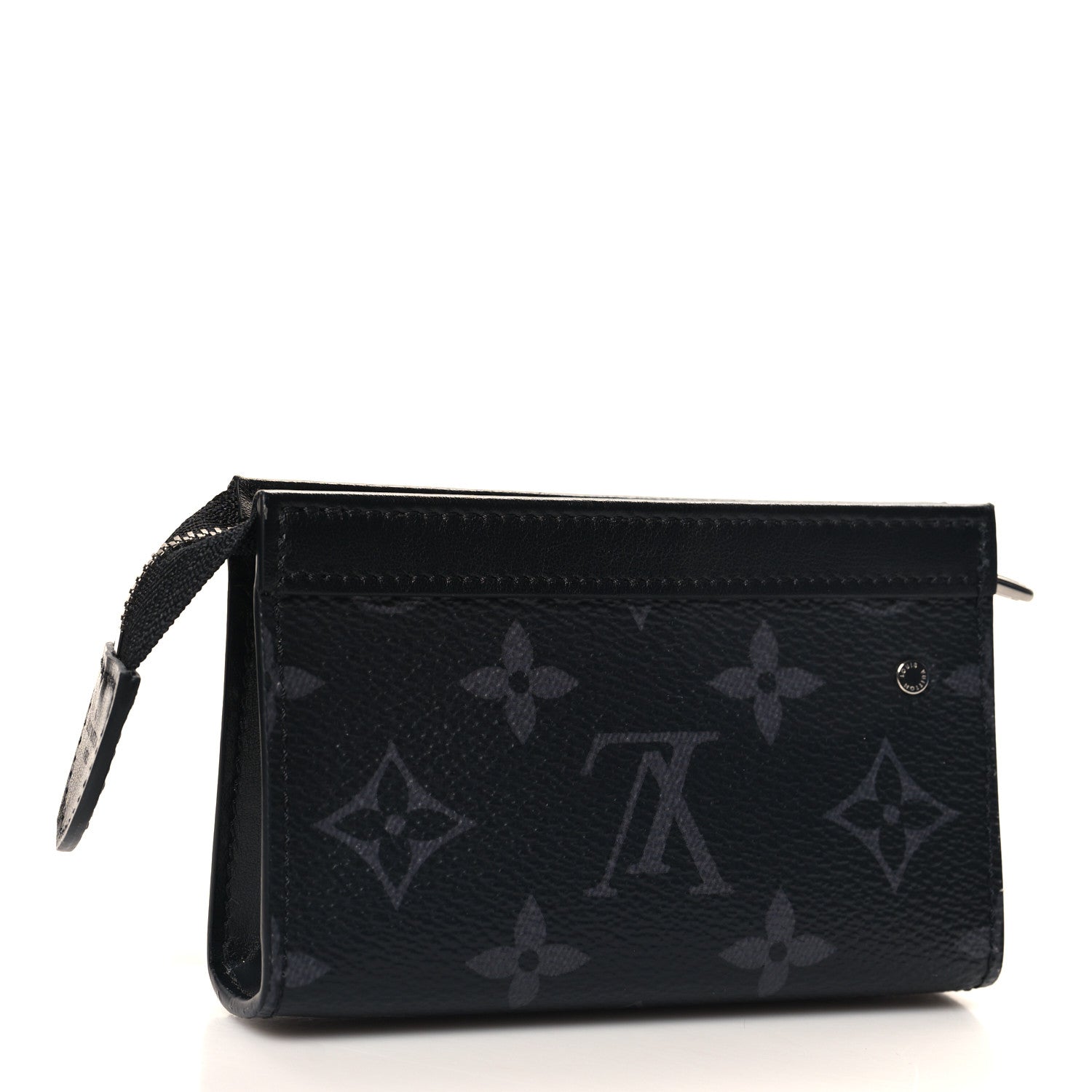 Louis Vuitton Monogram Eclipse Key Pouch Voyage 3 of 8