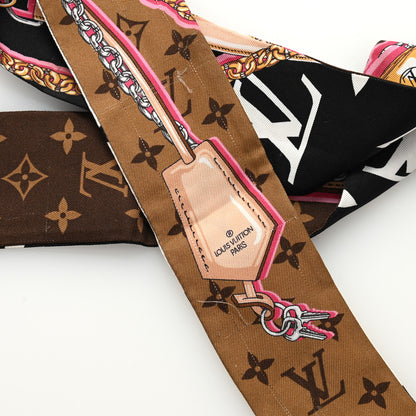 Louis Vuitton Silk Ultimate Monogram BB Bandeau Black 3 of 4