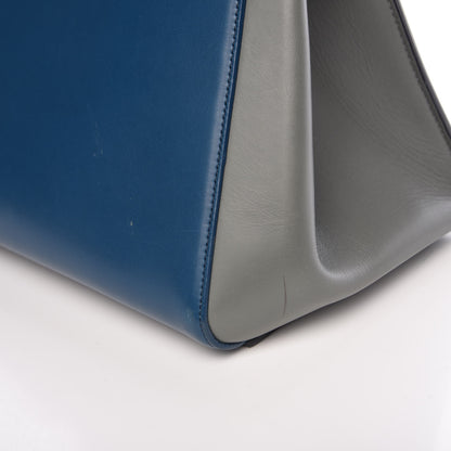 Celine Smooth Calfskin Medium Tri-Color Edge Shoulder Bag 10 of 15