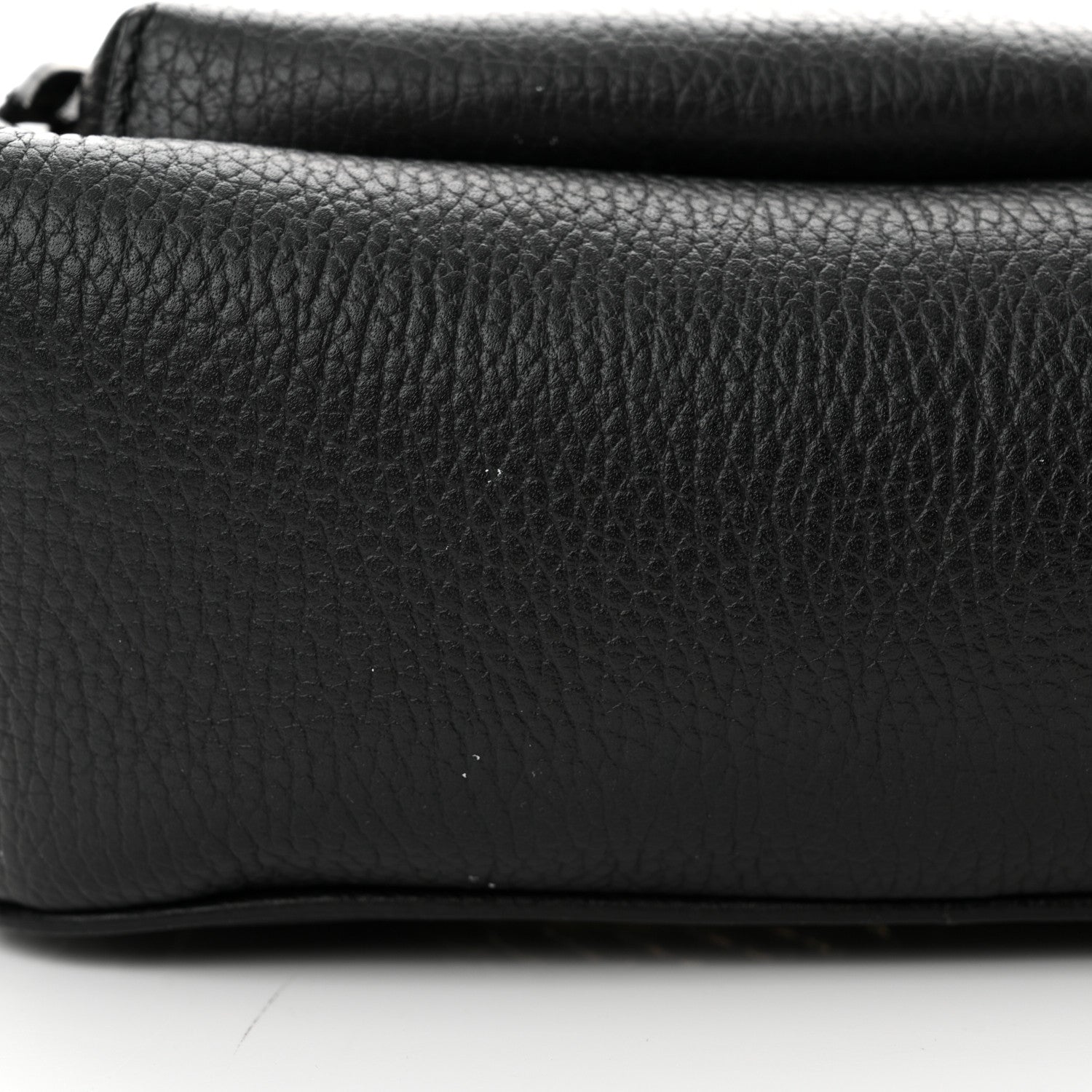 Gucci Pebbled Calfskin Soho Chain Backpack Black 11 of 13