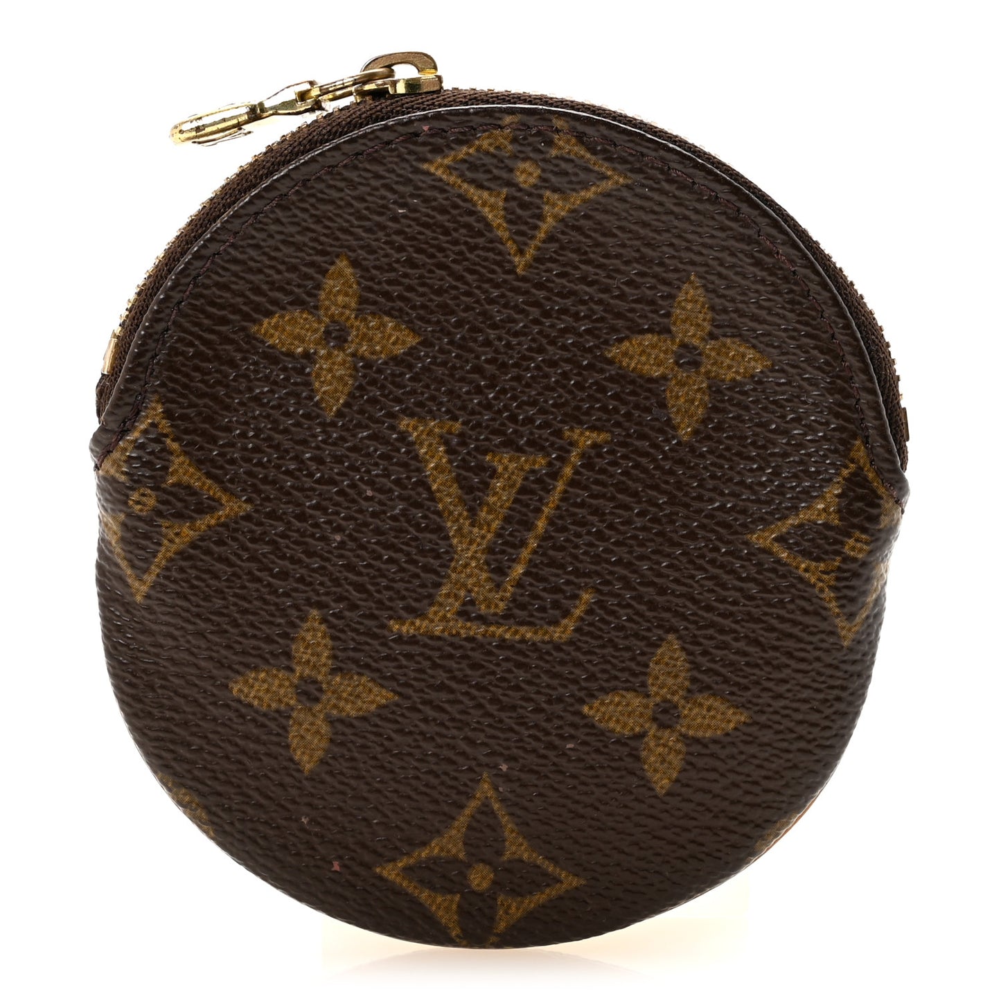 Monogram Round Coin Purse