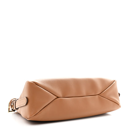 Prada Soft Calfskin Medium Aimee Shoulder Bag Caramel 4 of 11