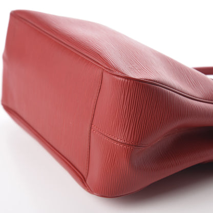 Louis Vuitton Epi Passy PM Red 5 of 9