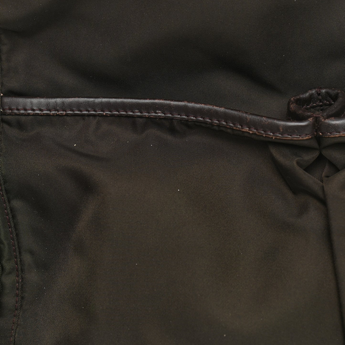 Tessuto Nylon Saffiano Messenger Bag Mimetico