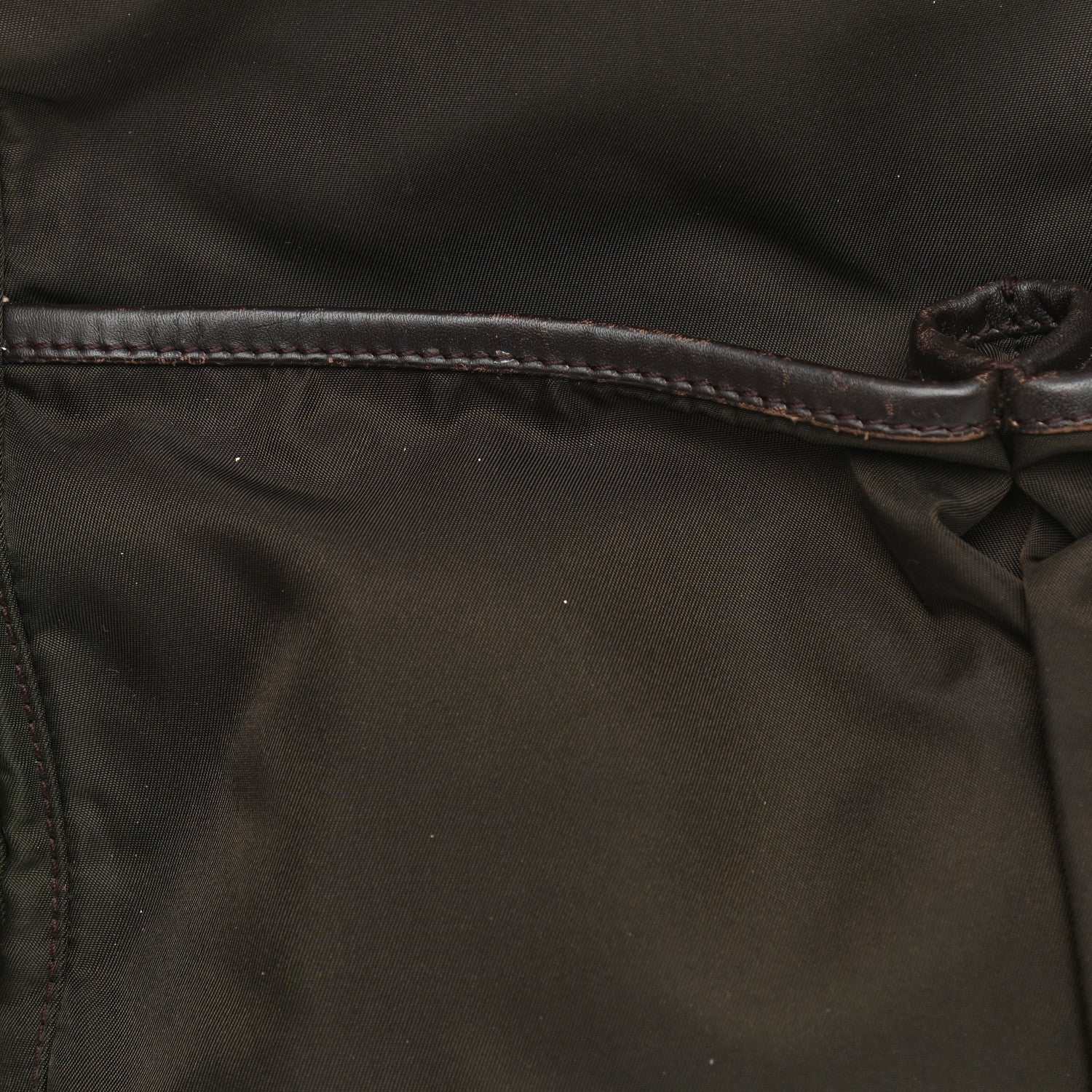 Prada Tessuto Nylon Saffiano Messenger Bag Mimetico 10 of 12