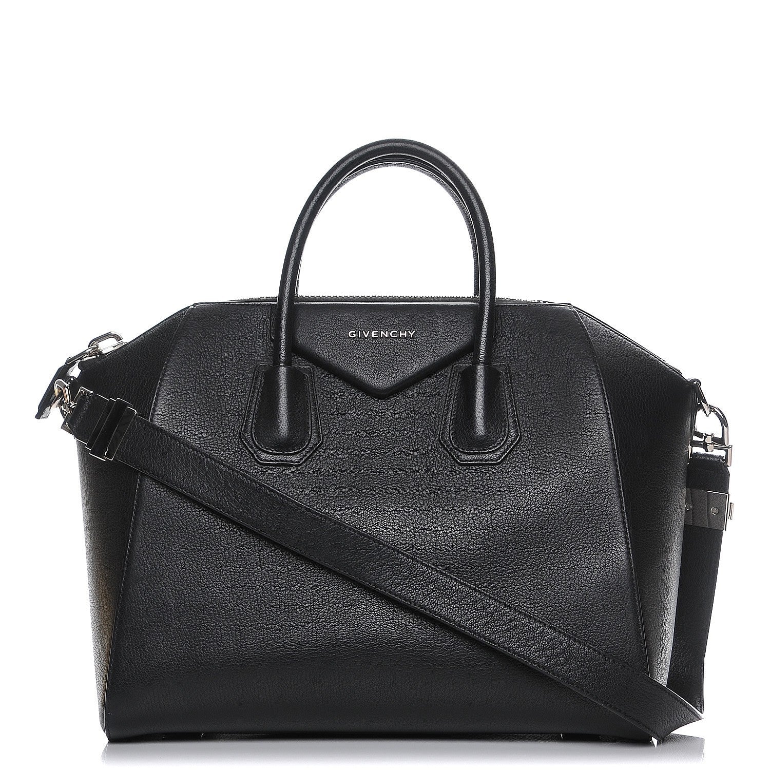 Givenchy Sugar Goatskin Medium Antigona Black 1 of 10