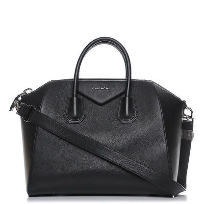 Givenchy Sugar Goatskin Medium Antigona Black 1 of 10