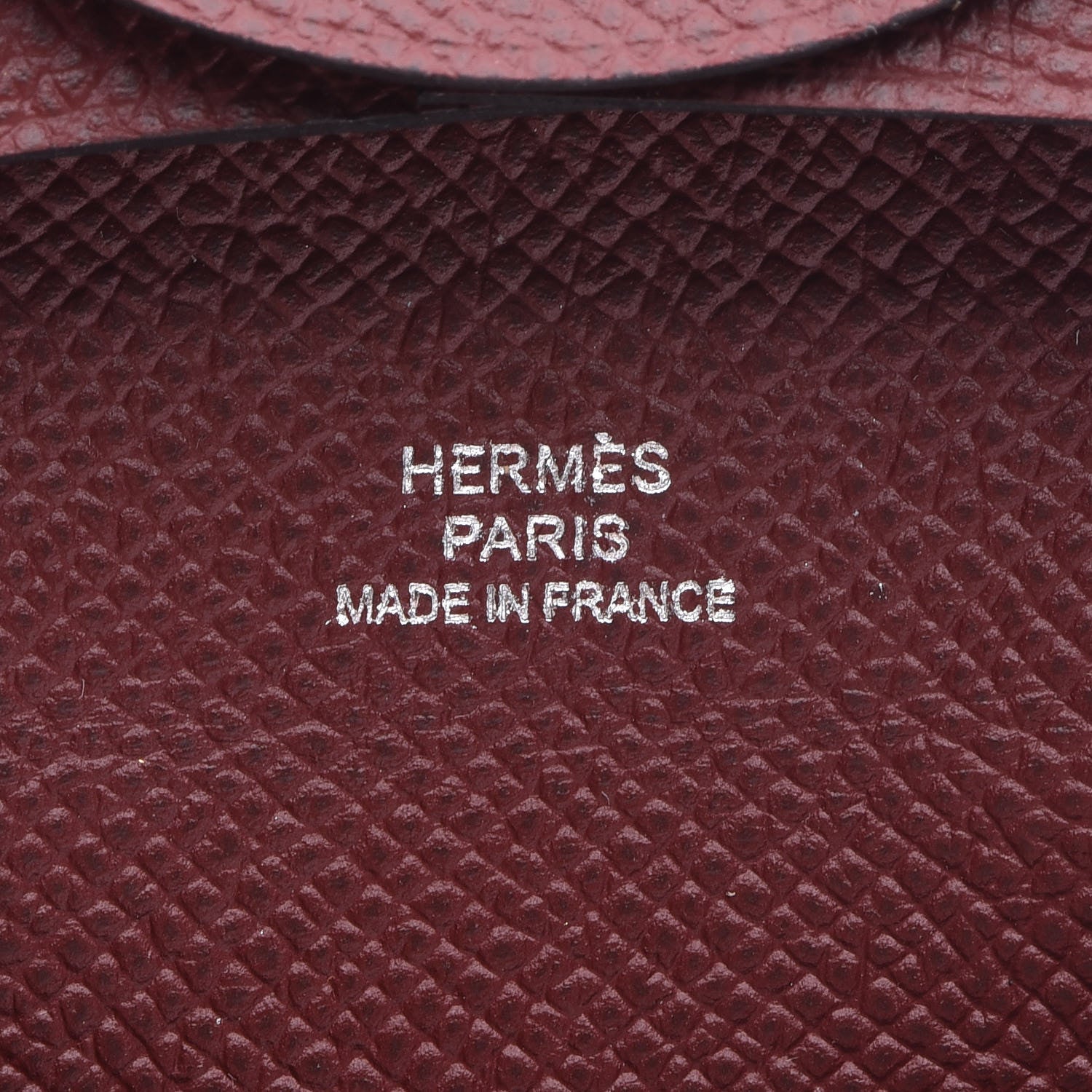 Hermes Epsom Bastia Coin Purse Rouge H 6 of 8