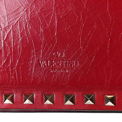 Valentino Garavani Calfskin Rockstud Frame Bag Rosso Valentino 12 of 14