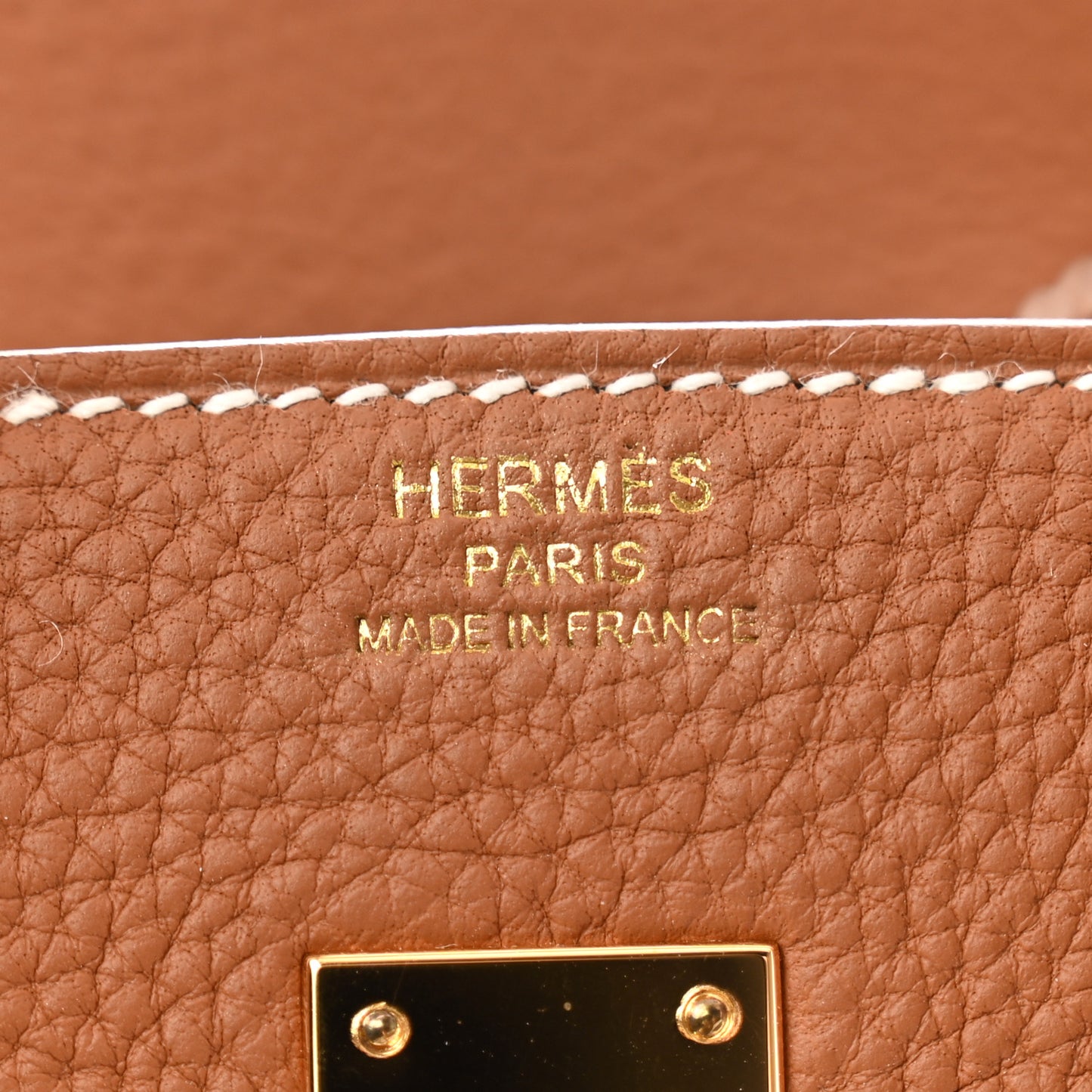 Togo Birkin 25 Gold