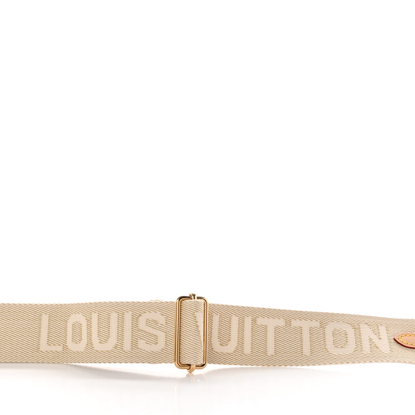 Monogram Multi Pochette Accessories Shoulder Strap Cream