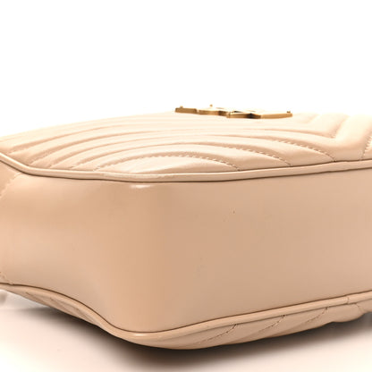 Saint Laurent Calfskin Matelasse Monogram Lou Camera Bag Dark Beige 10 of 12