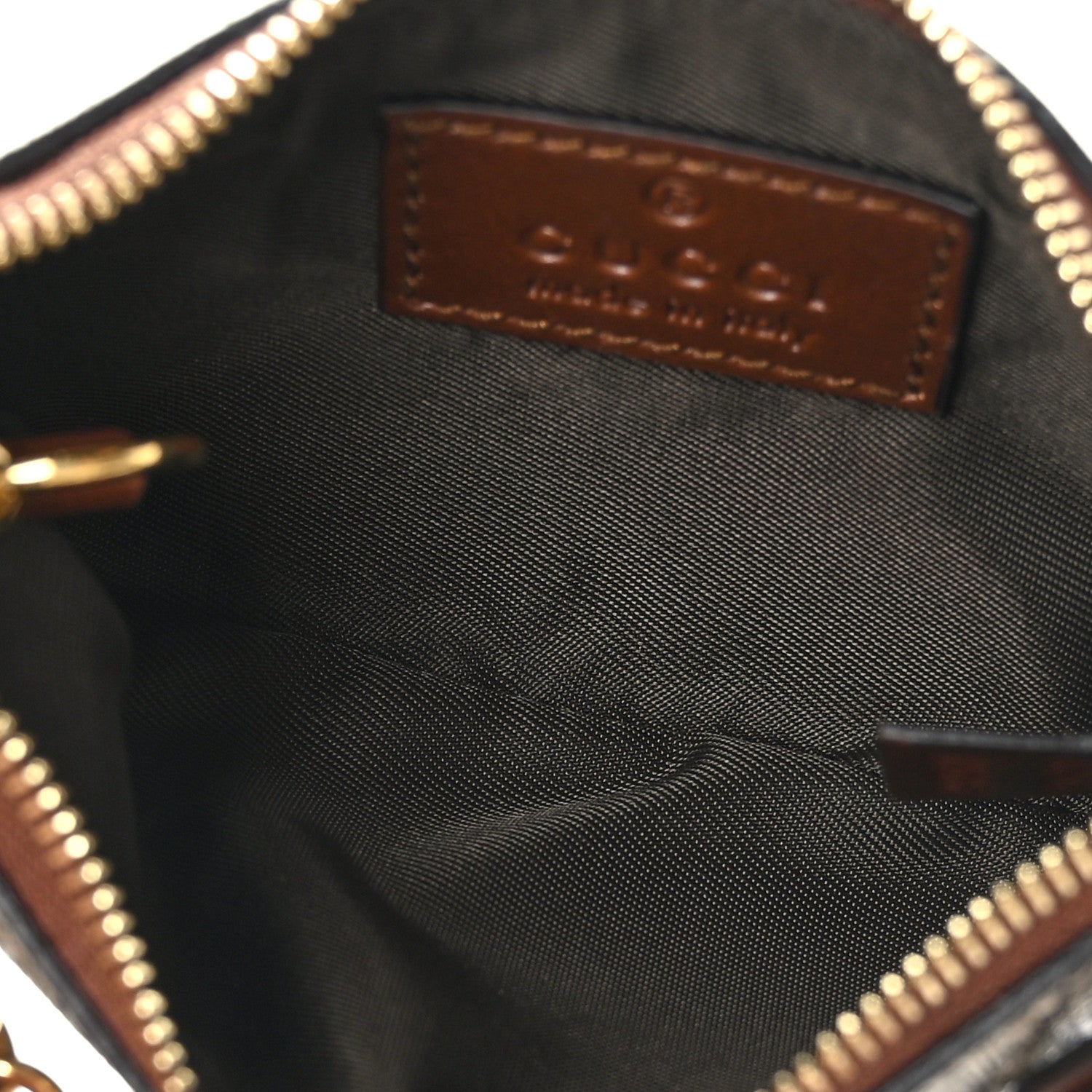 Gucci GG Supreme Monogram Key Case Brown 5 of 7