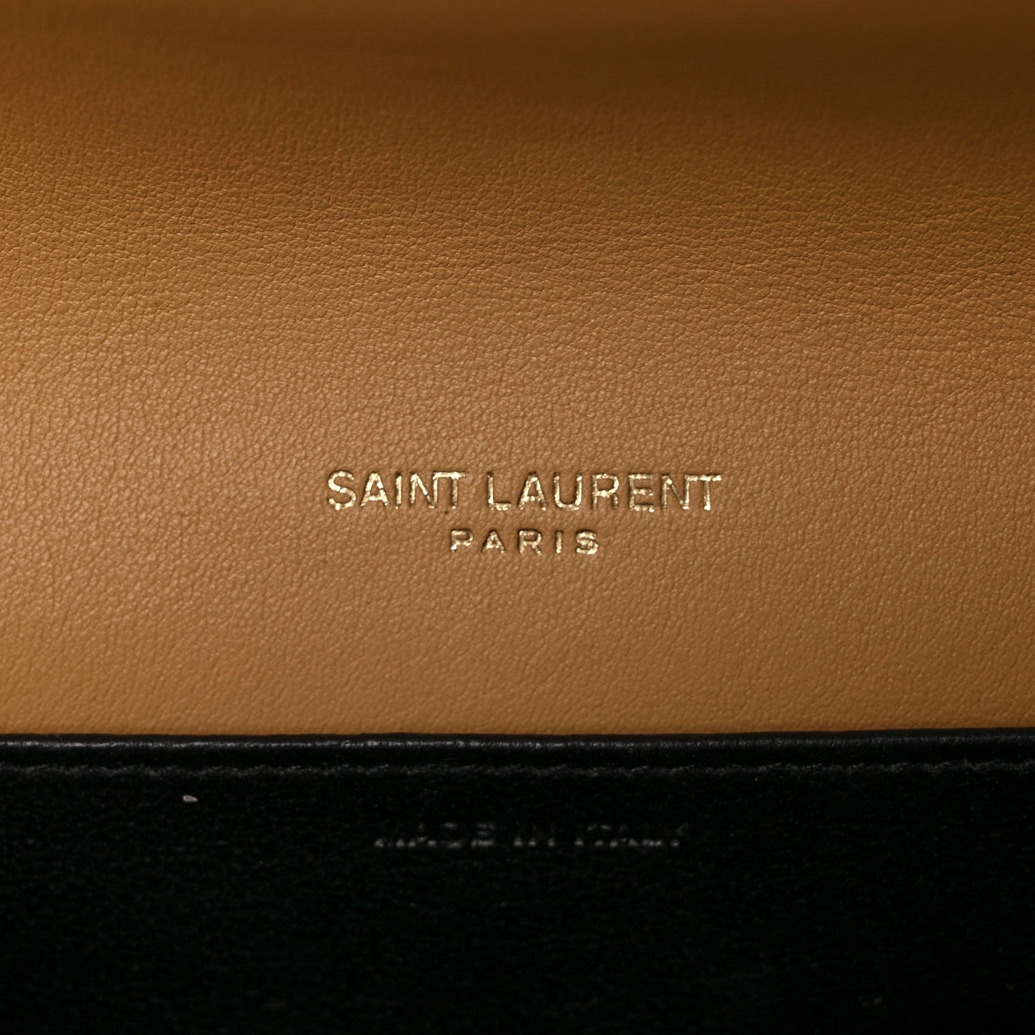 Saint Laurent Micro Raffia Monogram Uptown Chain Wallet Natural Hay Blush 9 of 16