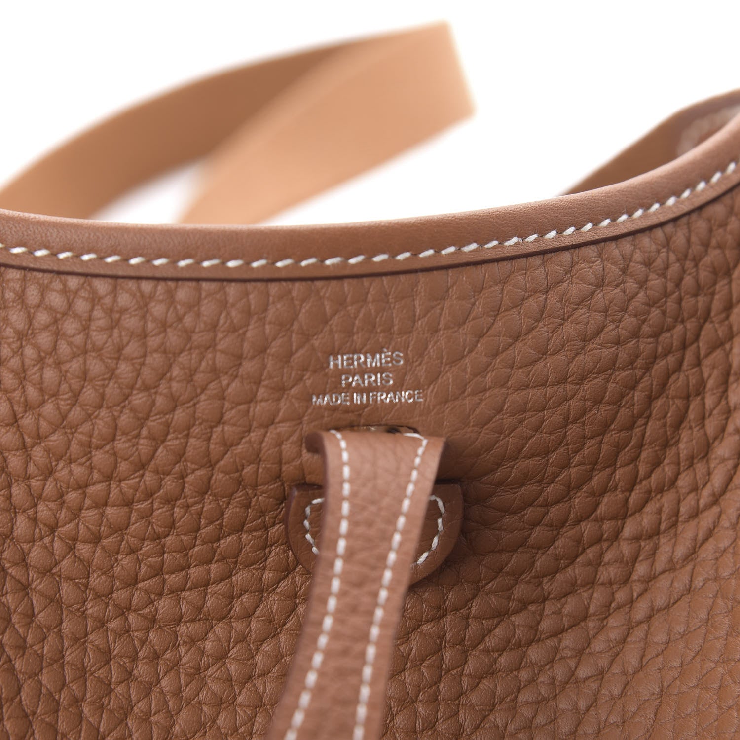 Hermes Taurillon Clemence Evelyne TPM Gold 6 of 11