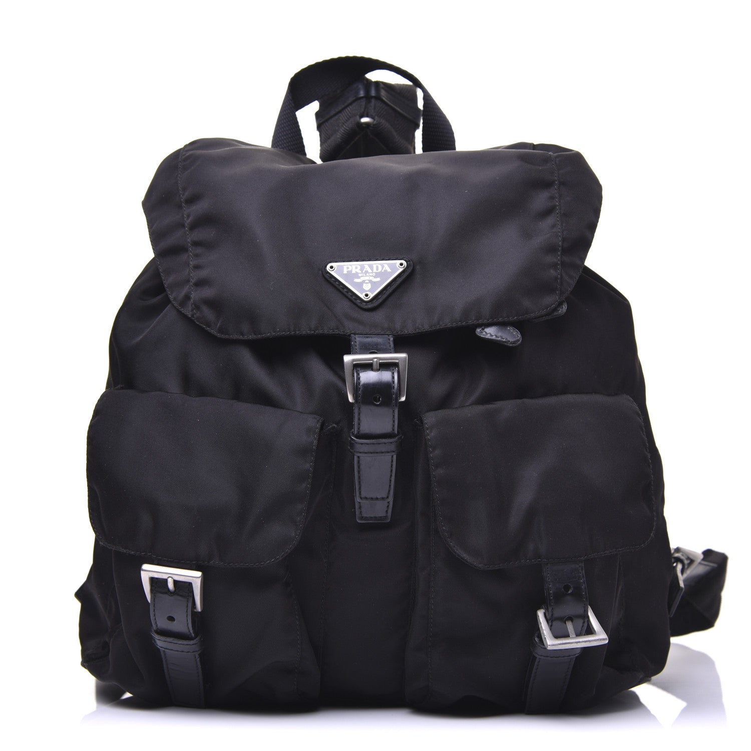 Prada Nylon Vela Small Backpack Black 1 of 15