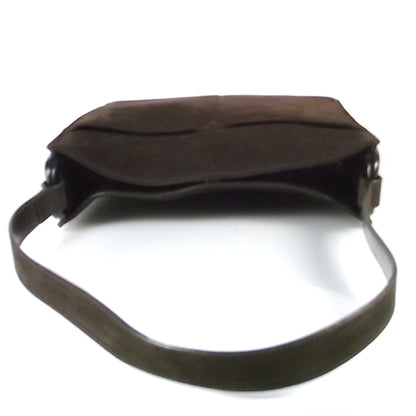 Gucci Suede Shoulder Bag Brown 4 of 8