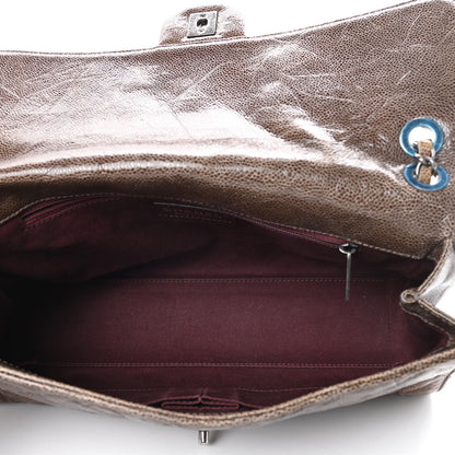 Chanel Crumpled Grained Calfskin Jumbo CC Crave Flap Beige 5 of 18