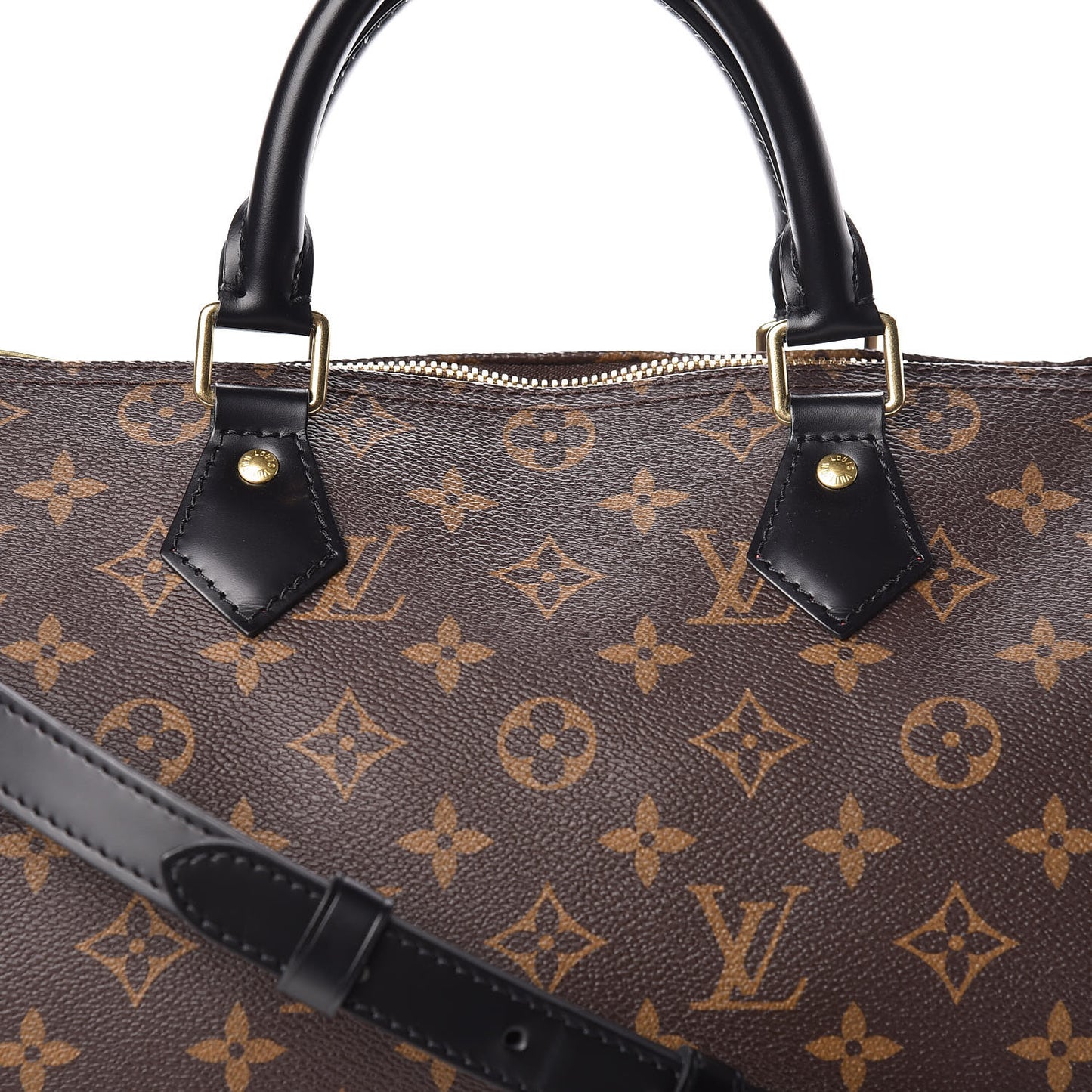 Monogram My World Tour Speedy Bandouliere 30 Black